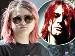 Grunge girl: Frances Bean Cobain was spotted in LA last week