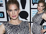 Baby on board: Anna Chlumsky arrives at NBC studios to record Watch What Happens Live on Wednesday