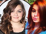 'I dyed my hair red!' Ariel Winter trades her dark locks for Little Mermaid's flaming tresses 