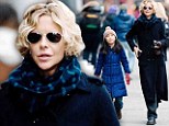 Mother-daughter day! Meg Ryan bundles up for brisk stroll with her adopted daughter Daisy