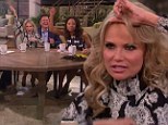 'We all have pieces!' Kristin Chenoweth and The Talk hosts give their hair clips a toss