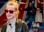 Boys just want to have fun! Child star Macaulay Culkin finally gets a chance to be a kid at a French amusement park