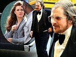 Christian the chameleon! Bale suits up in tux and bad hairdo to join Amy Adams on set of 1970s flick
