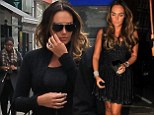 Feel the (bridal) burn! Tamara Ecclestone hits the gym for wedding workout before dressing up for dinner with fiance Jay