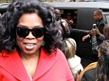 So much buzz! Oprah got mobbed by fans as she left the Fairmount Queen Elizabeth hotel in Montreal, Canada on Thursday