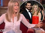 Jennifer Aniston says that Justin Theroux scares her all the time with his jokes