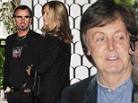 Come Together! Paul McCartney and Ringo Starr enjoy a mini Beatles reunion at dinner