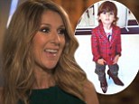 'He looks better in heels than me!' Celine Dion shares picture of two-year-old son Nelson in a pair of her shoes 