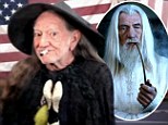 Birthday boy: Willie Nelson, shown at a concert in Tennessee earlier this month, celebrated turning 80 on Monday with a fake audition reel for the role of Gandalf in the next Hobbit movie