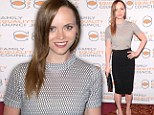 Slimming: Christina Ricci showed her slender figure in a black pencil skirt at the Family Equality Council's Night at Pier Sixty in New York City on Monday
