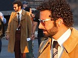The curls are back: Bradley Cooper returns to his perm as he resumes filming American Hustle after Boston attacks