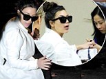 It take's a lot of work to be Givenchy's most beautiful pregnant woman! Kim Kardashian enjoys YET another pamper session 
