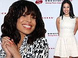 She bangs! Jordin Sparks debuts fresh fringe and shows off her ever-slim figure at world's biggest Words With Friends game
