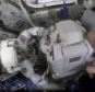 Emergency: The astronauts being prepared for spacewalk at the International Space Station. Two astronauts aboard the International Space Station have started preparing for a spacewalk to fix a leak discovered in the spaceship's cooling system