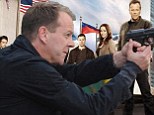 Return of the hero: Kiefer Sutherland is said to be in talks to reprise his role as Jack Bauer, pictured in season eight of 24, in 2010