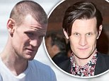  British actor Matt Smith sports a new skinhead haircut on t