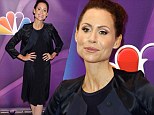 Skinny Minnie! Driver suits up for NBC Upfronts for her new show About a Boy
