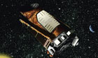 An artist's impression of the Kepler space telescope. Photograph: Nasa/AP
