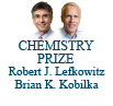 Portraits of 2012 Nobel Laureates in Chemistry, Robert J. Lefkowitz and Brian K. Kobilka