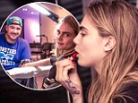 Already addicted to ink! Cara Delevingne has her initials etched onto her hand just one week after getting her first tattoo