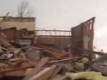The true scale of the tornado that swept through much of Oklahoma was captured by a number of home-made videos that show the precursor for the devastation on Monday.
