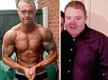 Where have you been hiding that body? Obese takeaway addict, 33, sheds nine stone to reveal ripped bodybuilder physique