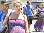 CaCee, aka Jessica Simpson's best friend, tweeted her healthy indulgence as she joined her Scrubs star husband Donald Faison for lunch in Los Angeles on Monday.