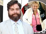 Heart of gold! Zach Galifianakis saved an 87-year-old woman from homelessness and then asked her to be his date for the red carpet