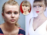 Battered and bruised: Taylor Swift lookalike Xenna Kristian claims she has been kicked in the face by a class mate jealous at her star looks