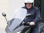 Bizarre excuse: Gerard Depardieu claims that his prosecution for drink-driving on his moped (file picture) was illegal because the actor was 'not completely sober' when he was told about it