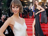 Victoria's Secret models past and present Izabel Goulart and Karlie Kloss turn on the glamour at Cannes premiere of The Immigrant
