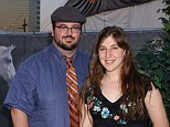 No fuss: Mayim Bialik along with her husband Micheal Stone, seen here in 2004, have quietly finalised their split, evenly dividing their property 