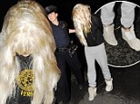 PICTURED: Amanda Bynes' shame is complete as she is dragged along in leg shackles following pot bong arrest