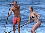 Young love: Ireland Baldwin talks about her relationship with pro stand-up paddle boarder Slater Trout
