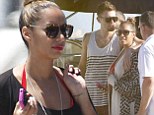 Leona Lewis on holiday in Ibiza