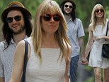 Back on the stylish beat! Sienna Miller rocks it in white mini-dress and ankle boots on lunch date with fiance Tom Sturridge
