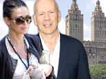 NYC's most amicable apartment block? Demi Moore's ex-husband Bruce Willis moves into her building after purchasing the $8.8mil neighboring home with wife Emma