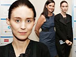 A family affair! Rooney Mara joins mother Kathleen at Social Innovation Summit
