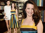 Battle of the hemlines: Kristin Davis and Minnie Driver get to the long and short of it