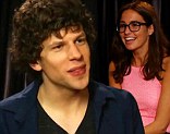 Socially awkward Jesse Eisenberg is labelled a 'jerk' after mocking pretty young girl throughout his ENTIRE interview