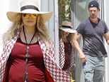 Nesting at the beach? Pregnant Fergie takes her baby bump house hunting in Malibu 