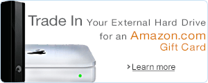 Trade In Your External Hard Drive for an Amazon Card