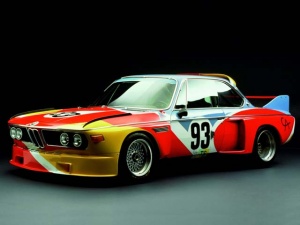 1975 BMW 3.0 CSL by Alexander Calder
