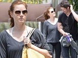 She's a superwoman! Man of Steel star Amy Adams gets pumped at the gym with fiance Darren Le Gallo 