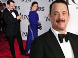 One for the album! Tom Hanks snaps wife Rita Wilson on the red carpet, then loses the leading actor Tony Award to Tracy Letts