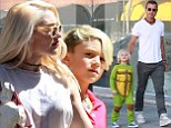 Doing double duty! Gwen Stefani and Gavin Rossdale have simultaneous but separate play dates with their children