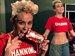 'I want you to Channing all over my Tatum!' Miley Cyrus bares her toned tummy in new tribute music video to the Magic Mike star's unusual name