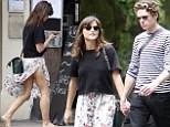 Jenna Coleman and Richard Madden on a date in the sun