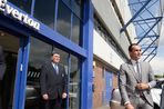 New man: Roberto Martinez is unveiled as the new Everton FC manager