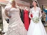 That looks a bit bigger! Mama June tries on 'replica' of Kate Middleton's royal wedding dress on Here Comes Honey Boo Boo 